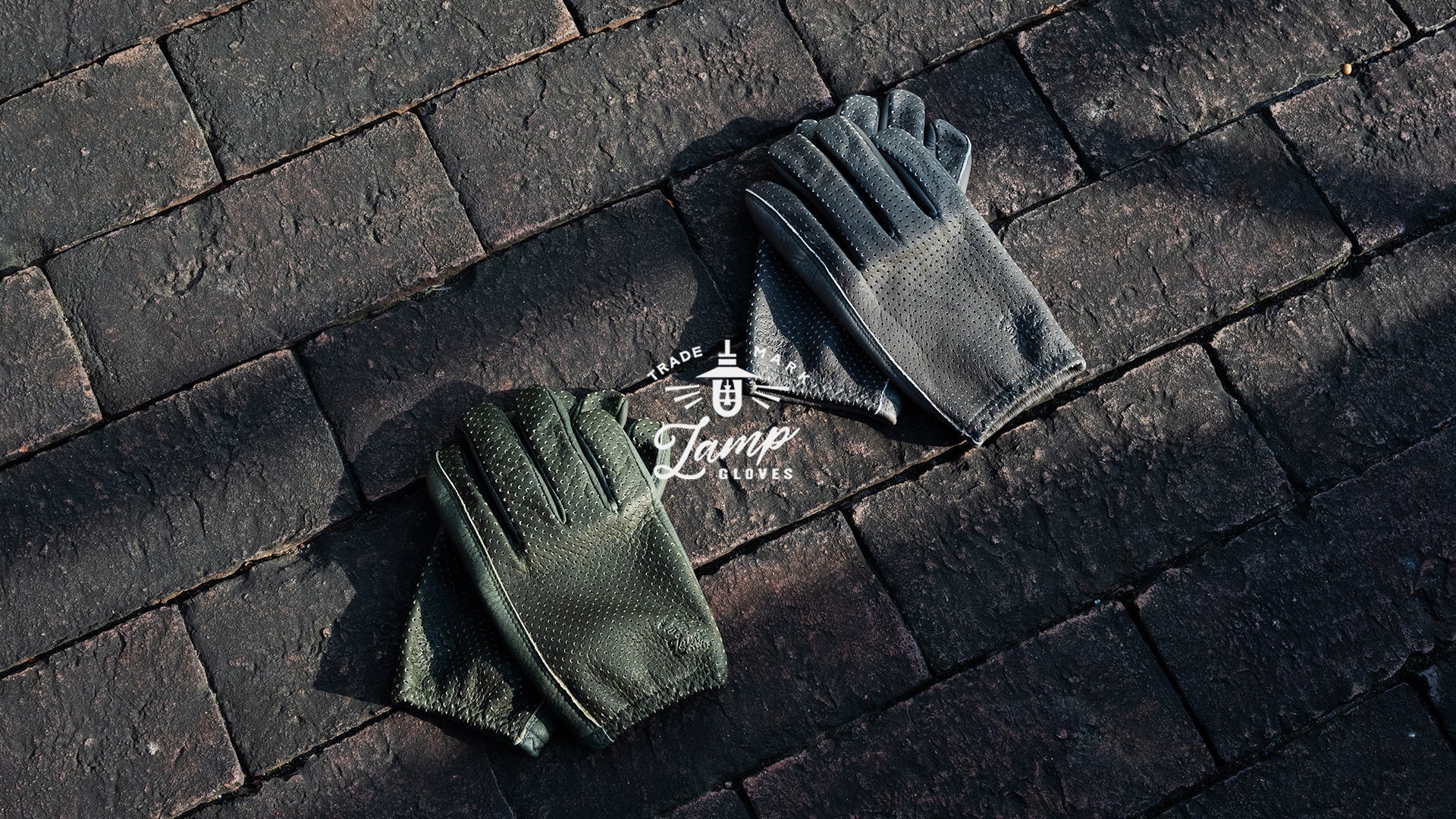 Lamp gloves -Punching glove- OLIVE