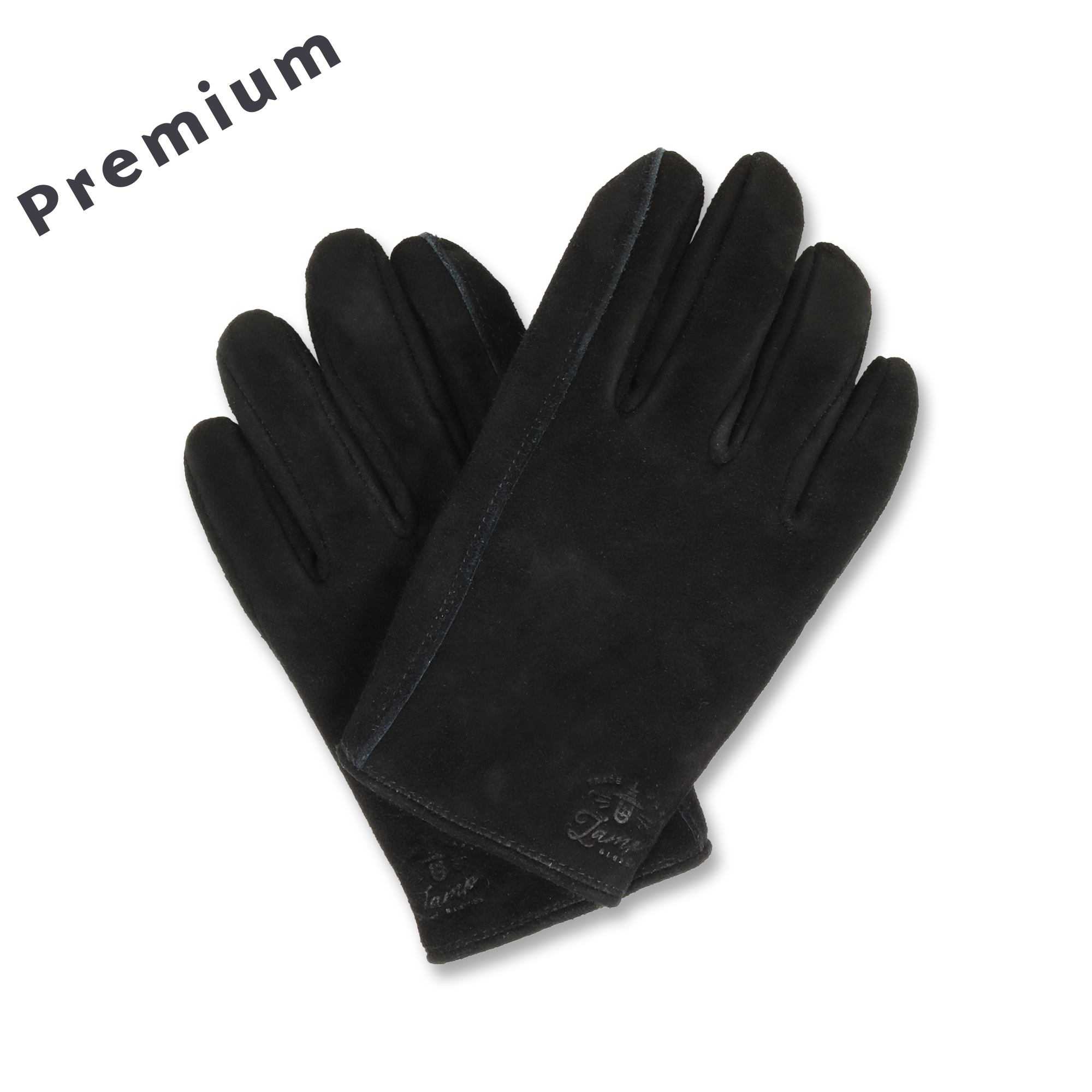 Lamp gloves ブラック　M Lamp gloves - Premium Line Mid - Black Suede