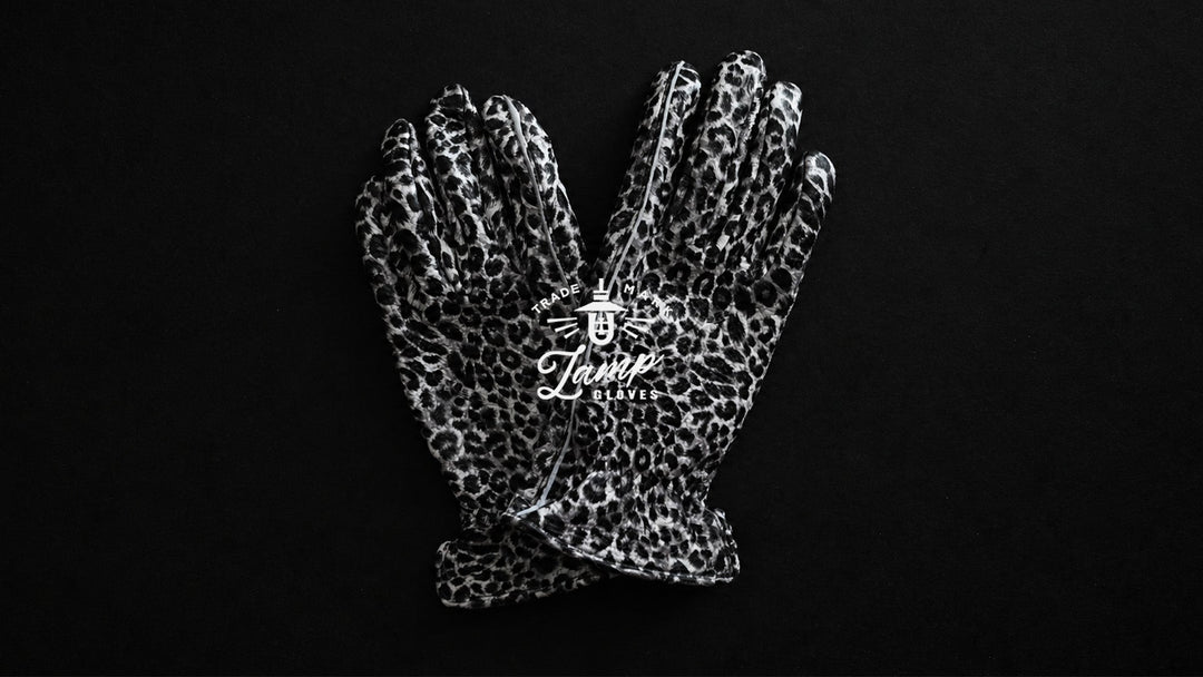 LAMP GLOVES "Utility glove Shorty WHITE LEOPARD "発売決定