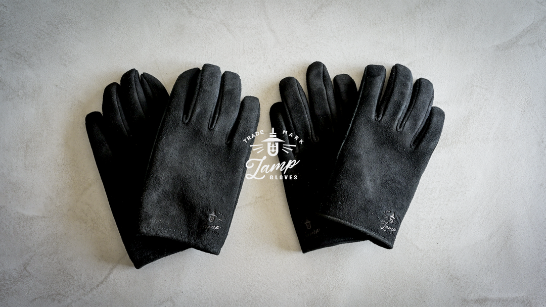LAMP GLOVES "Premium Line - Black Suede"発売決定