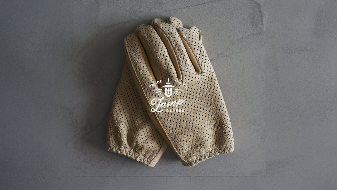Lamp gloves "PUNCHING GLOVE GREIGE" 発売決定