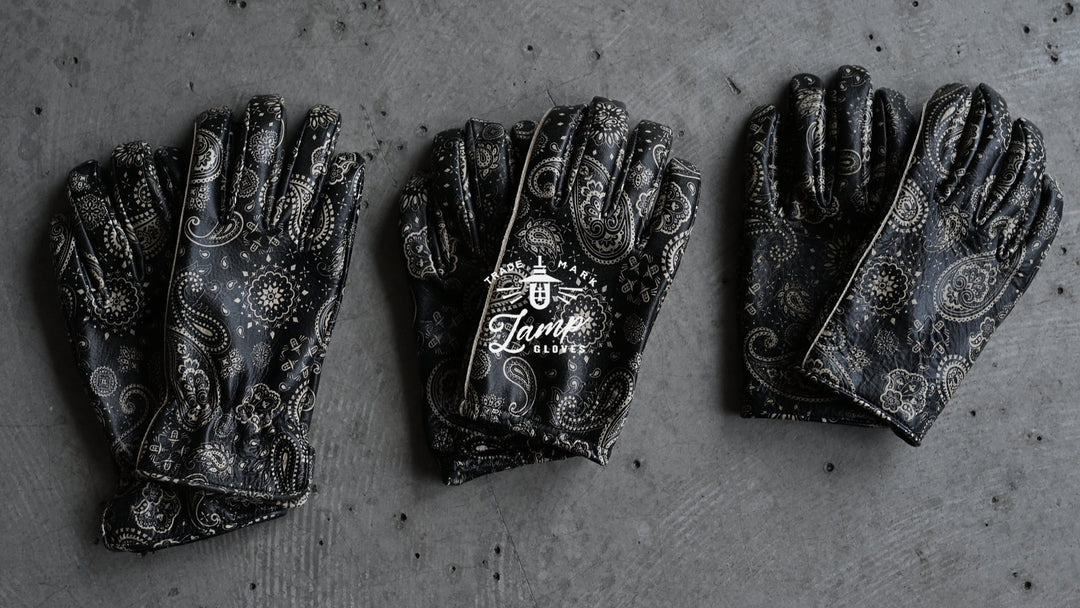 LAMP GLOVES LIMITED MODEL "PAISLEY BLACK" 発売決定