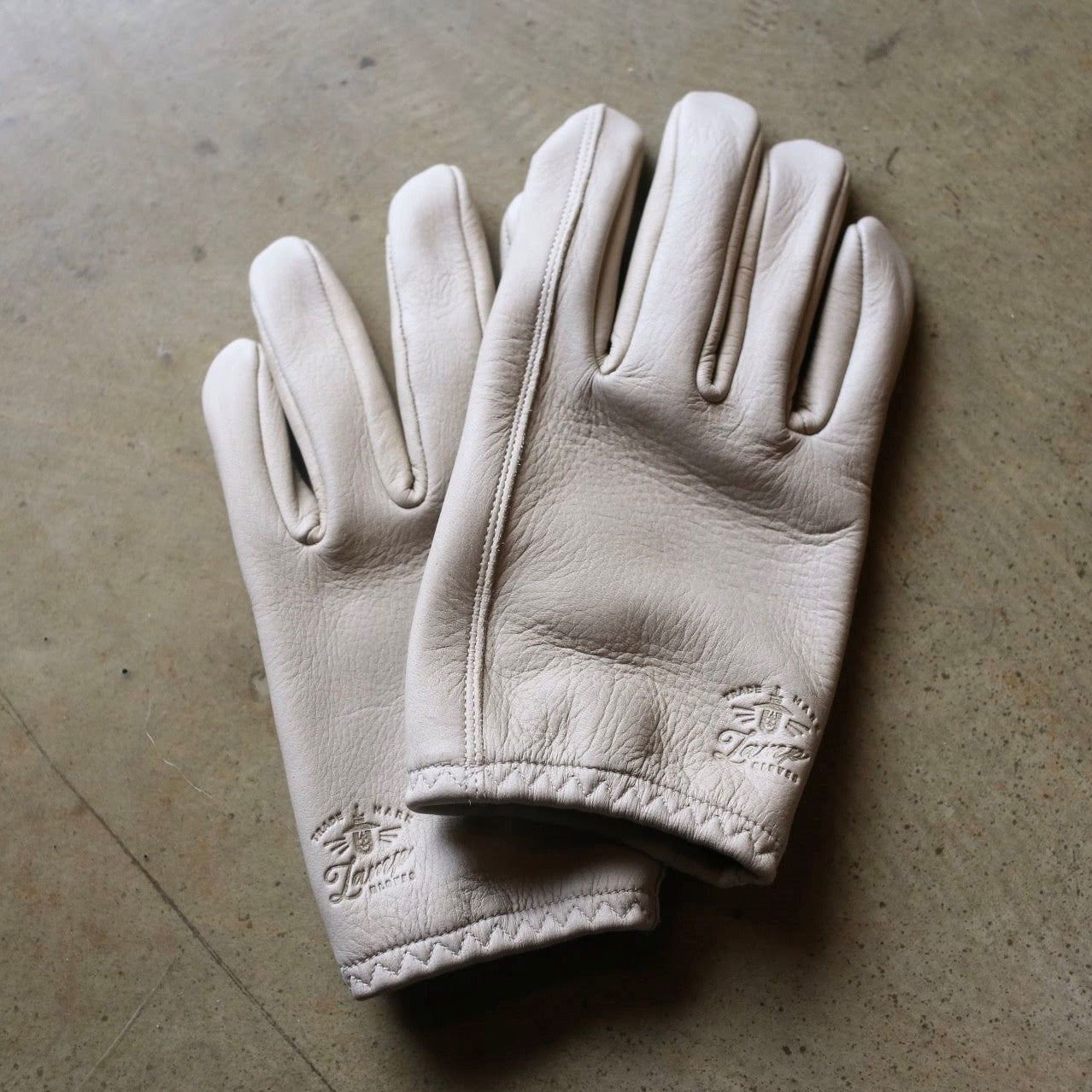 Lamp Gloves shorty greige Mサイズ 比較的美品 Lamp gloves -Utility glove Shorty- GREIGE | Pin
