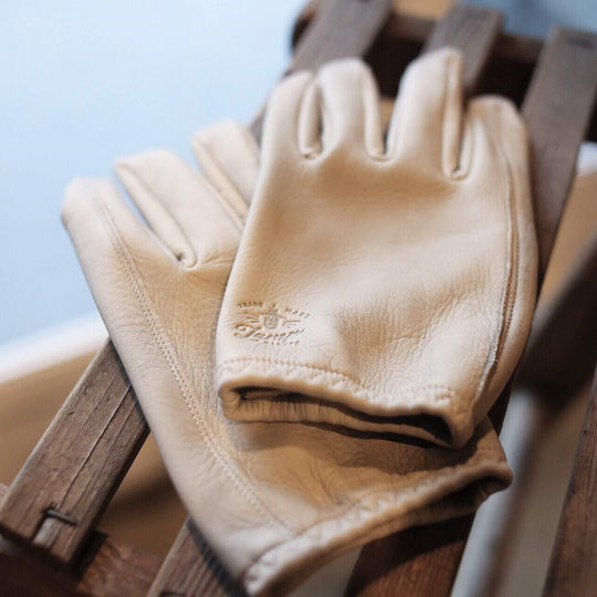 Lamp gloves -Utility glove Shorty- Greige
