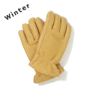 Lamp gloves -Winter glove- Camel