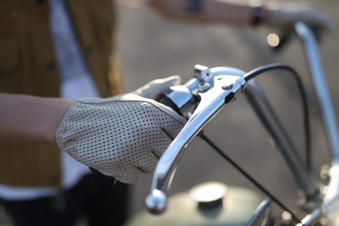Lamp gloves -Punching glove- Greige