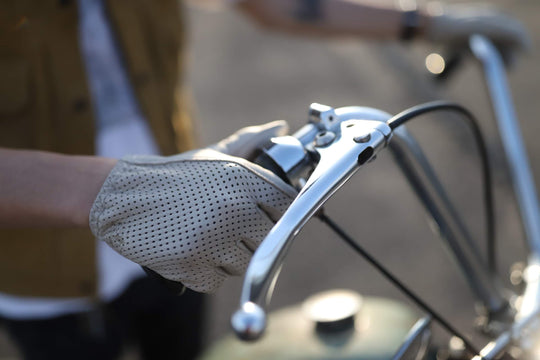 Lamp gloves -Punching glove- Greige