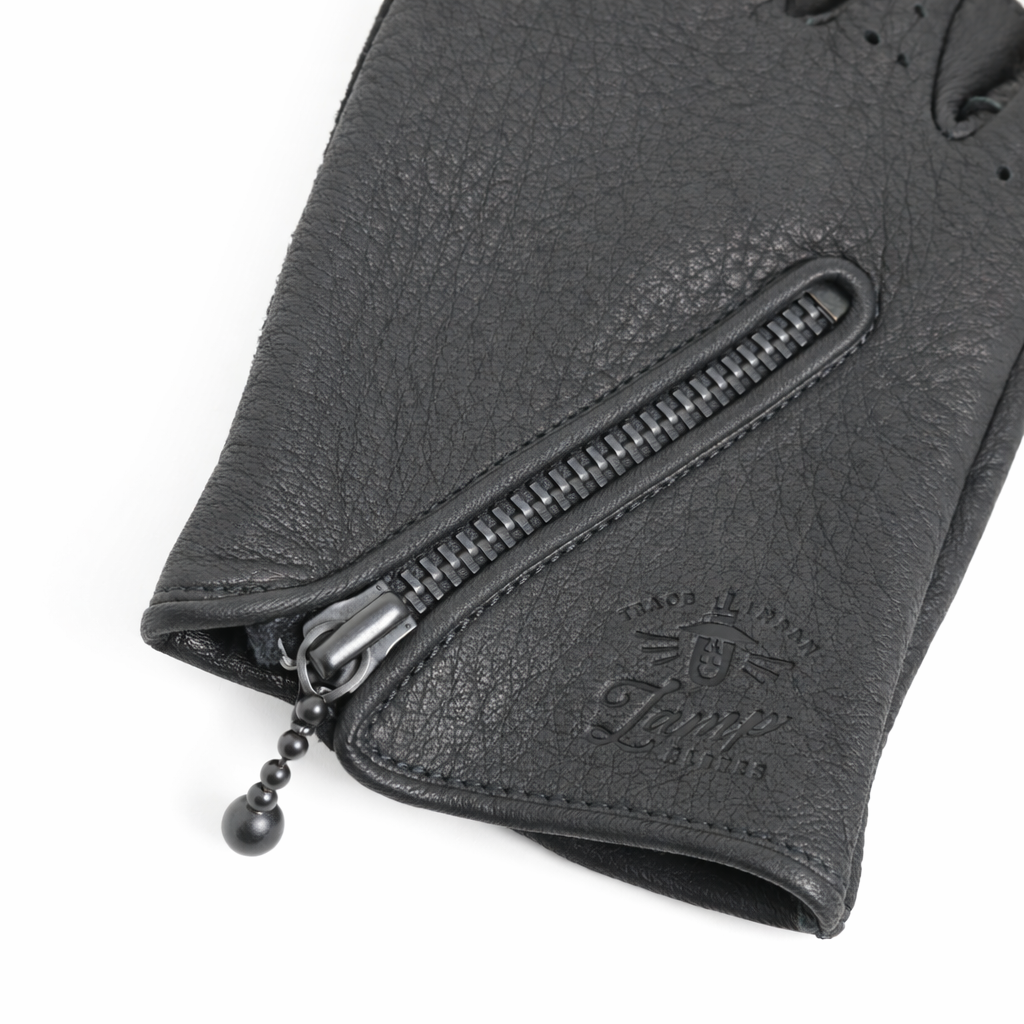 Lamp gloves - Driving glove CUT - Black × Black