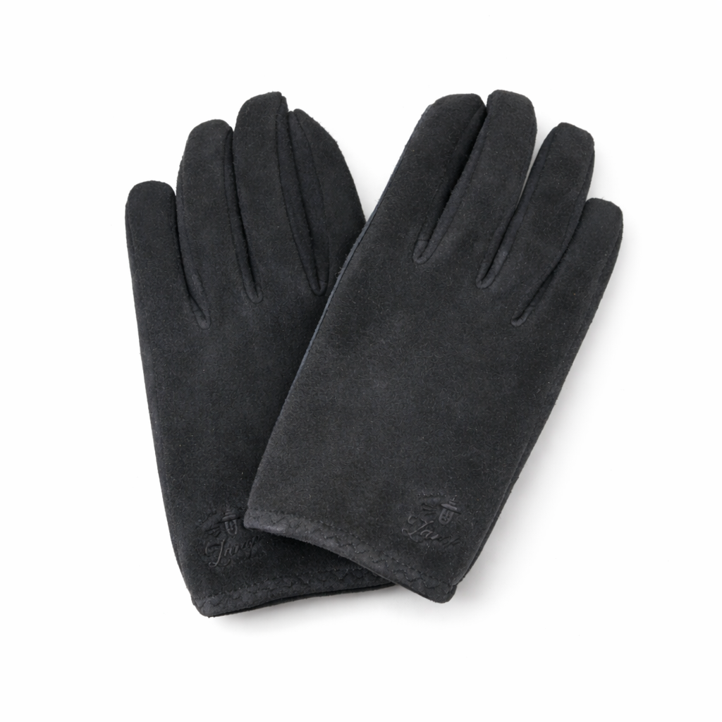 Lamp gloves - Premium Line Shorty - Black Suede
