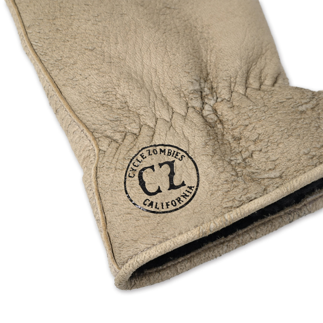 Lamp gloves × Cycle Zombies - Winter glove - Vintage Greige