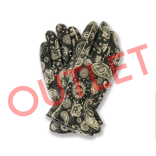 【OUTLET】Lamp gloves -Utility glove Standard - PAISLEY BLACK