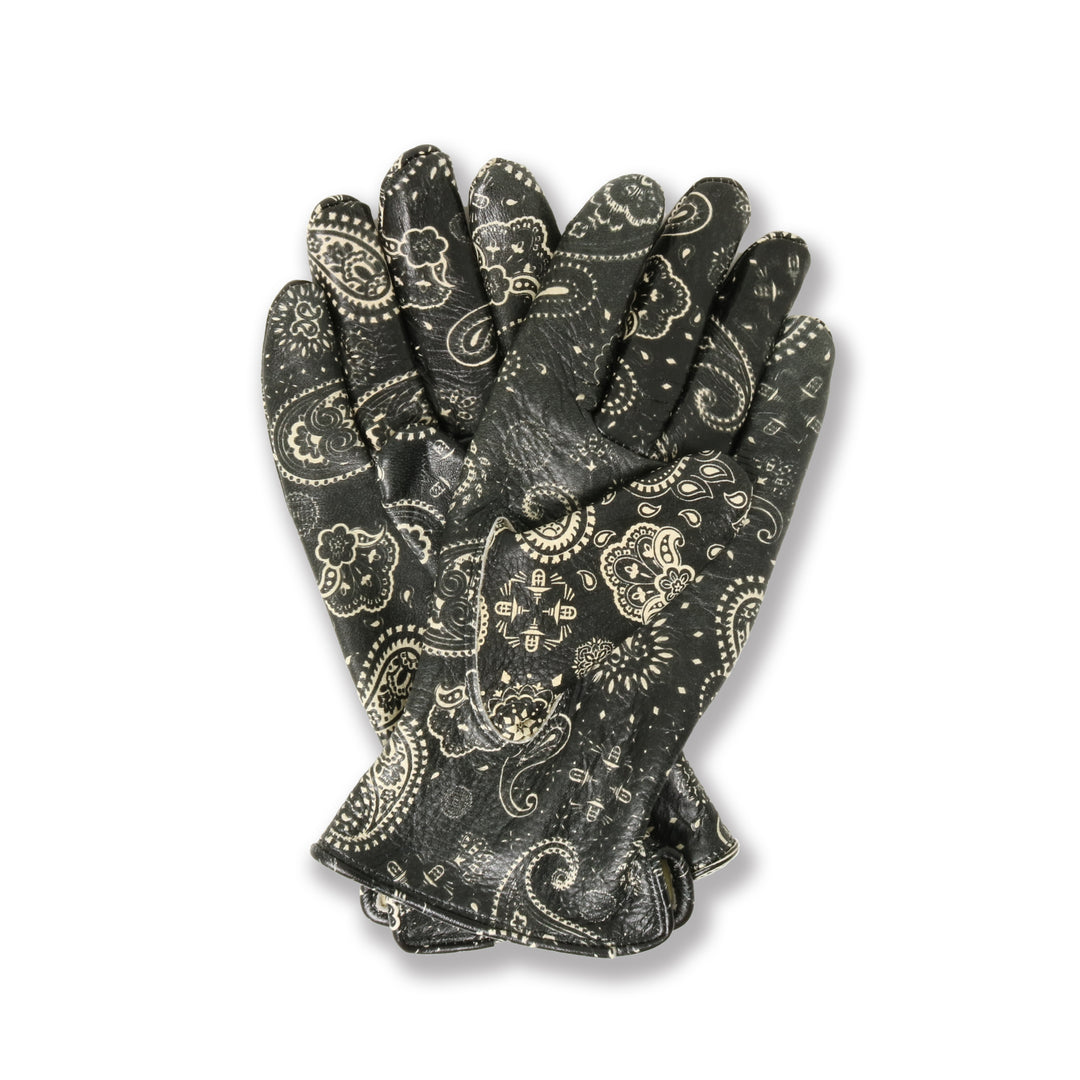 【OUTLET】Lamp gloves -Utility glove Standard - PAISLEY BLACK