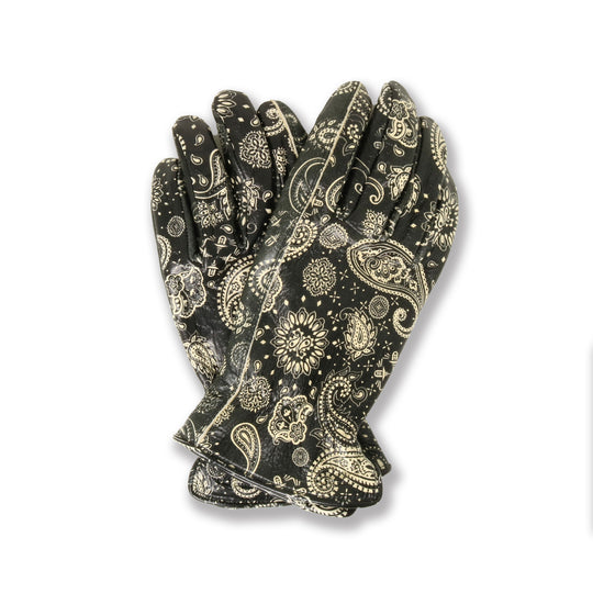 【OUTLET】Lamp gloves -Utility glove Standard - PAISLEY BLACK