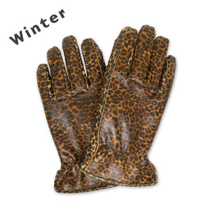 Lamp gloves -Winter glove-  LEOPARD