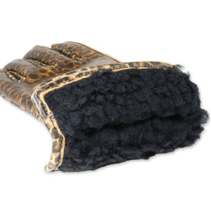 Lamp gloves -Winter glove-  LEOPARD