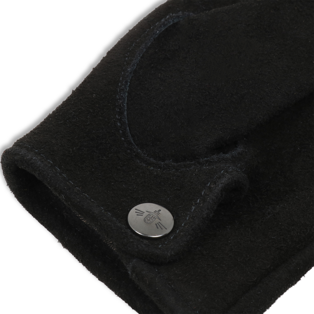 Lamp gloves - Premium Line Mid - Black Suede