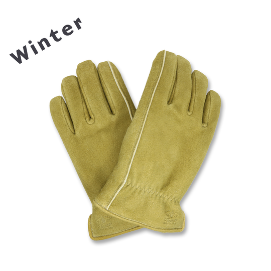 Lamp gloves -Premium Line - Winter glove-  Camel Suede