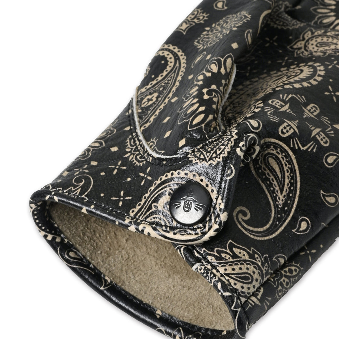 Lamp gloves -Utility glove Mid - PAISLEY BLACK