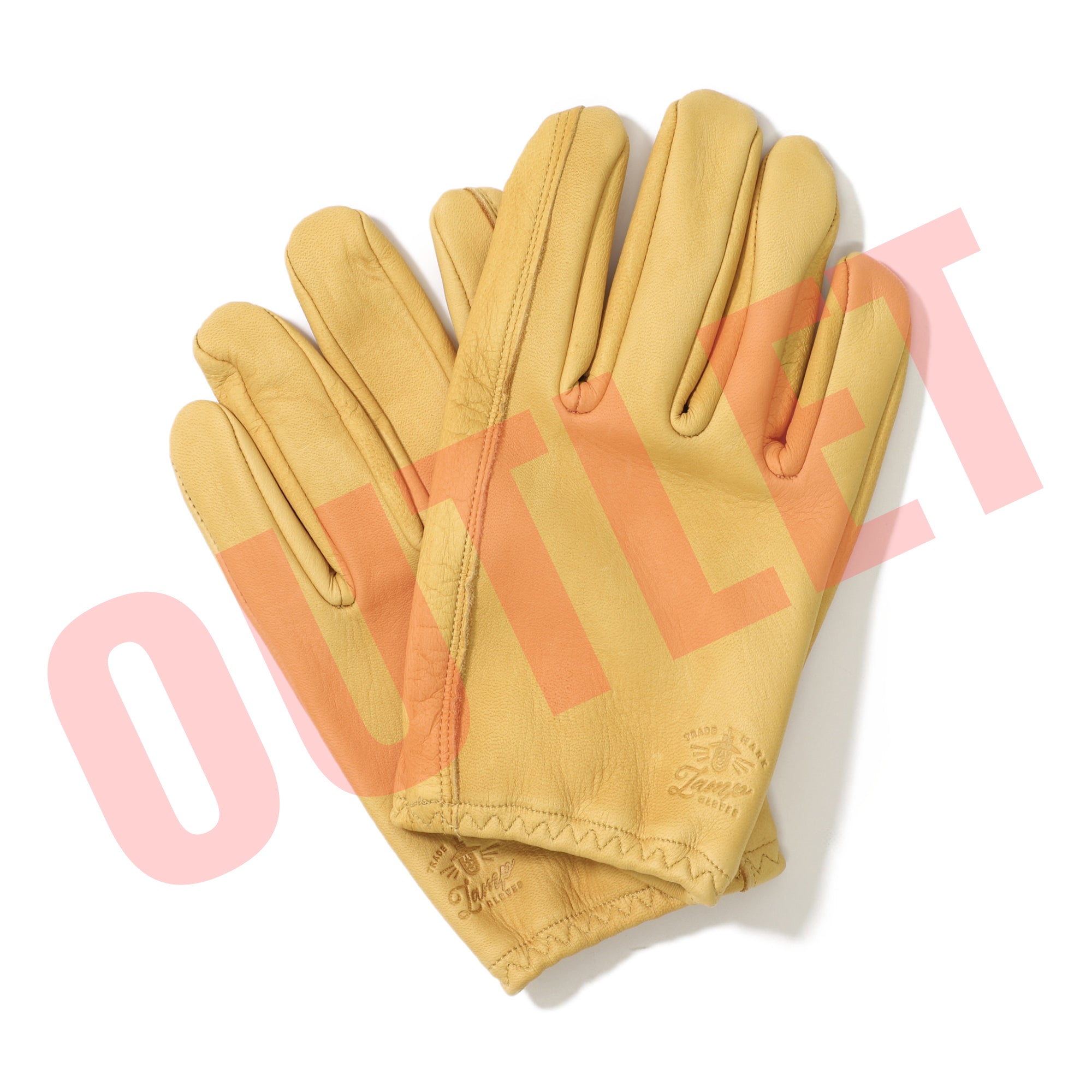 小物 LAMP GLOVES UTILITY GLOVE SHORTY CAMEL Lamp gloves -Utility glove Shorty- Brown